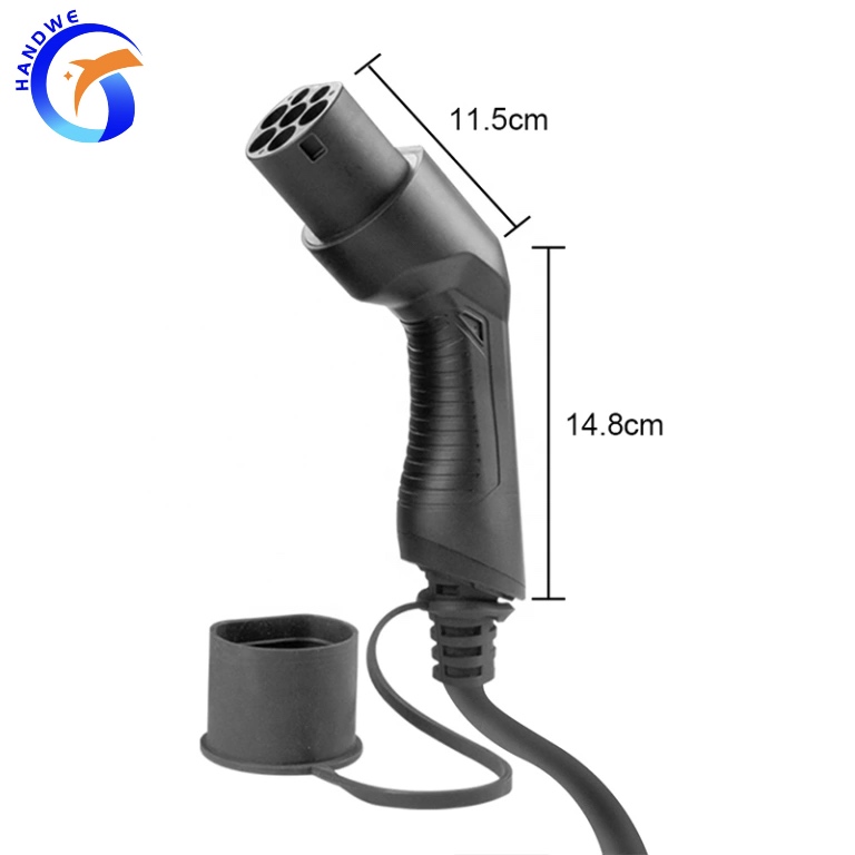 Type 2 IEC 62196-2 Male plug 16A 32A EV Plug for EV charger