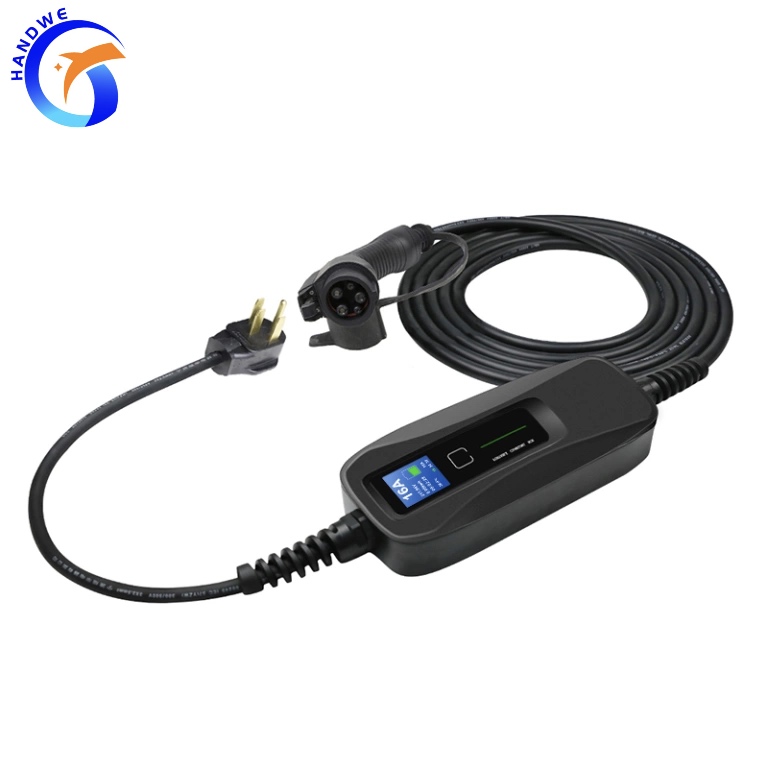 Portable EV Charger 32A 40A SAE J1772 Cable type 1 plug item HWPC0132 HWPC0140