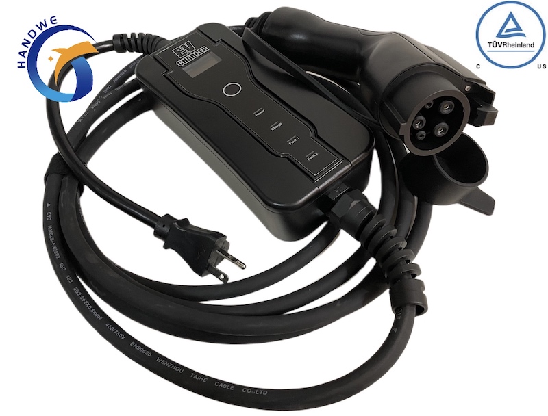 MOREC EV AC Charging Station with Type 2 Cable, Single Phase 24A